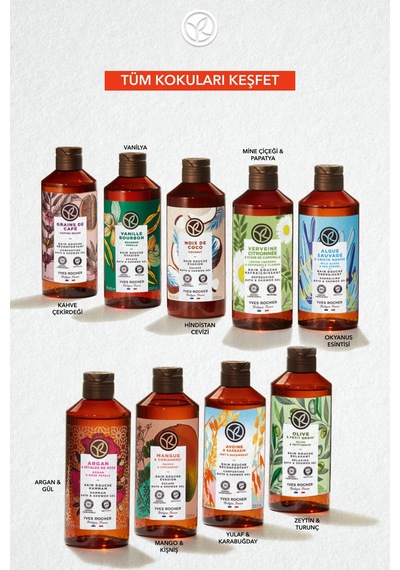 Yves Rocher Duş Jeli - Nemlendirici Rahatlatıcı Yulaf & Karabuğday -sls,sles İçermez,vegan-400ml Diğer