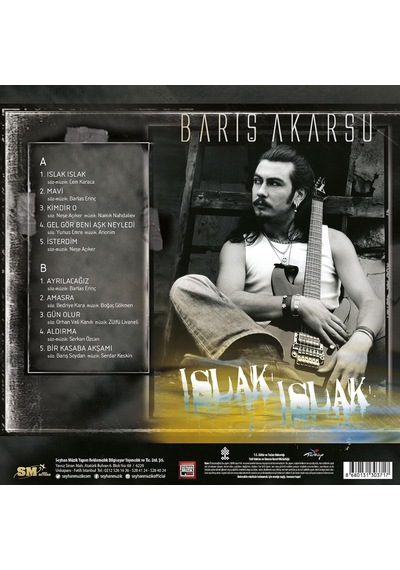 Barış Akarsu Islak Islak Plak Lp