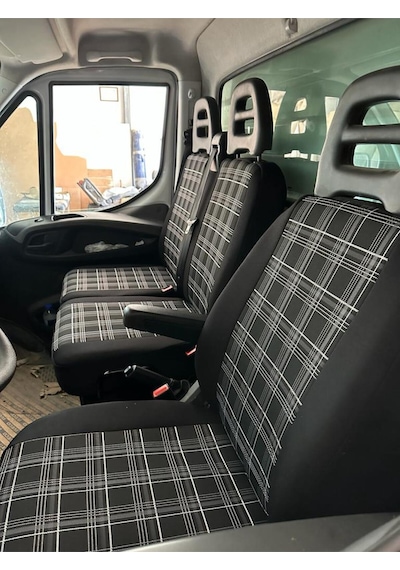 Iveco Daily 2018 Ve Sonrası Uyumlu Araca Özel Koltuk Kılıfı