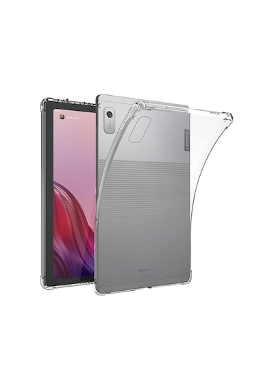 Lenovo Tab M9 9inç Uyumlu Kılıf Arkası Şeffaf Köşe Korumalı Tablet Kılıfı Yumuşak Kapak4g Arka Kapak