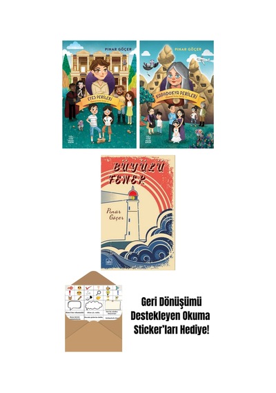 Efes Perileri Efsanevi Yerler Serisi 3 + Kapadokya Perileri Efsanevi Yerler Serisi 1 + Büyülü Fener