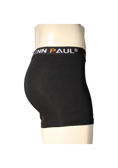 Kenn Paul Erkek Siyah Premium Modal Boxer Yumuşak Kumaş Modern Boxer Siyah