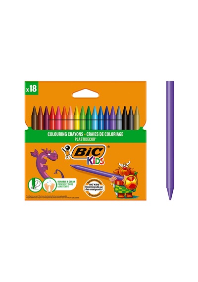 3 Adet Bic Silinebilir Pastel Boya 18 Renk