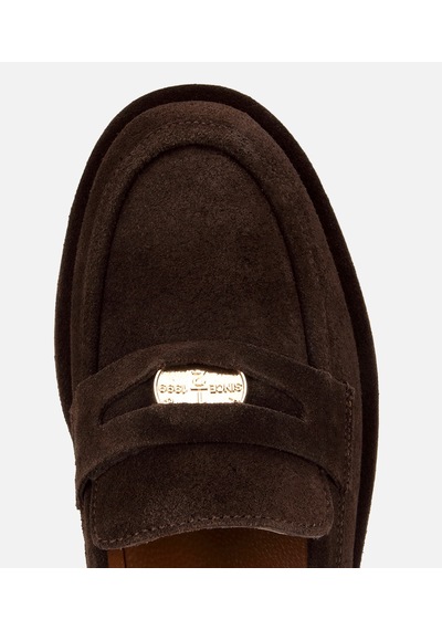 Hotiç Kadın Süet Deri Kahverengi Tokalı Klasik Loafer 01ayh320520a480 01ayh320520a480