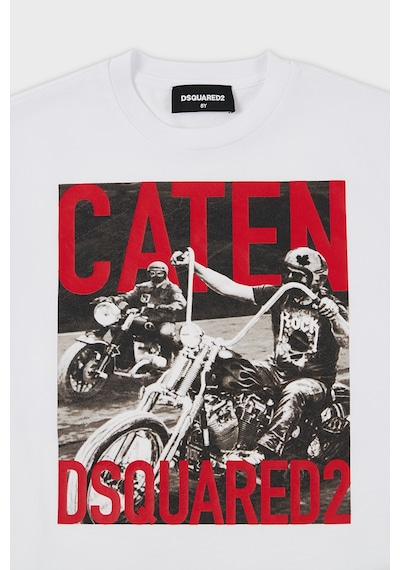Dsquared2 Çocuk T Shirt Dq0158-d00mq Whıte Beyaz