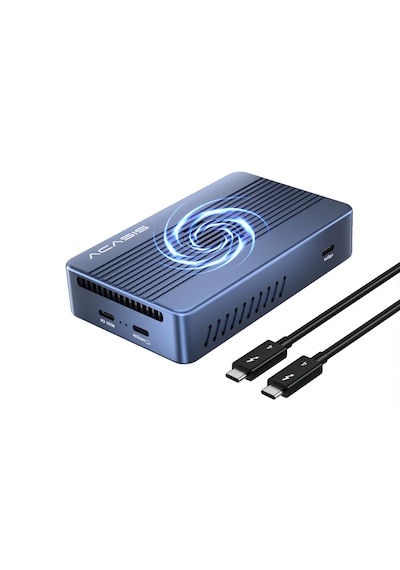 Acasis TBU405MAX 8 İn 1 Thunderbolt4 Type-C Dock+SSD Disk Kutu AC TBU405MAX