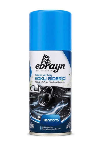 Araç İçi Ve Klima Koku Giderici - Parfümlü Sprey Klima Bombası Harmony 150 Ml - Universal
