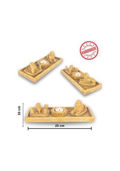 Antik Mısır Sphinx Çubuk Tütsülük Ve Tealight