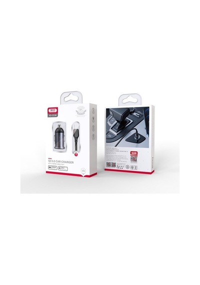 Cc46 18w Qc 3.0 Pd Hızlı Araç Şarj Aleti Type-c Kablolu Set Metal Gövde Mini Şarj Adaptörü