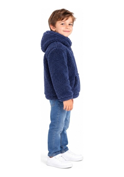 Mavi Boncukk Çocuk Unisex Peluş Welsoft Fermuarlı Kapüşonlu Ve Dik Yaka Polar Mont Ceket Lacivert1 Mavi Boncukk Çocuk Unisex Peluş Welsoft Fermuarlı Kapüşonlu Ve Dik Yaka Polar Mont Ceket Lacivert1