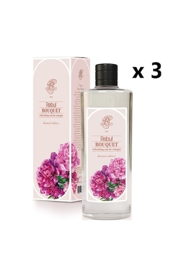 Rebul Bouquet 80 Derece Refreshing EDC Kolonya 3 x 250 ML