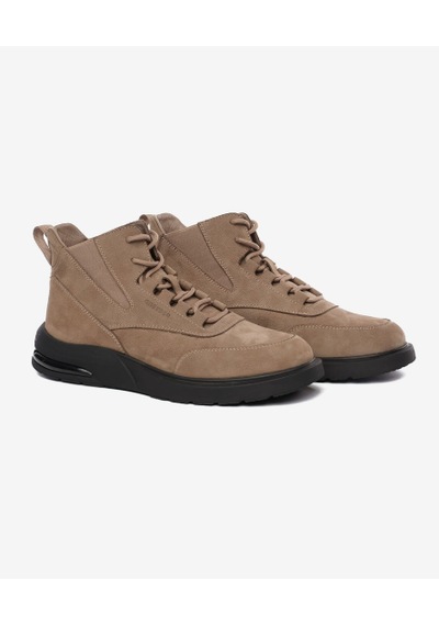 Greyder Erkek Vizon Hakiki Deri Sneaker Bot 5k1sb18741 266 Vızon