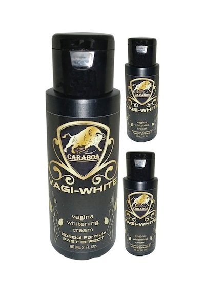 Caraboa Kadınlar Içìn Vajinawhiteningcream 3 Adet Vajinabeyazlatıcı Krem 60 Ml