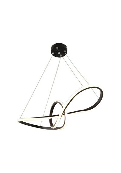 Tt002-Sy Tt Aydınlatma Papyon Modeli Mat Siyah Led Avize