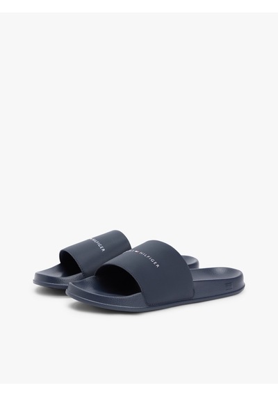 Tommy Hilfiger Core Tommy Hılfıger Pool Slıde Erkek Mavi Terlik - Fm0fm05799
