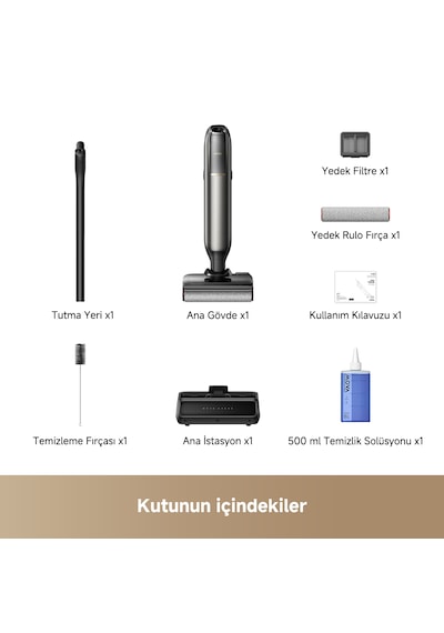 MOVA M50 22.000 PA Emiş Gücü Islak Kuru Süpürge