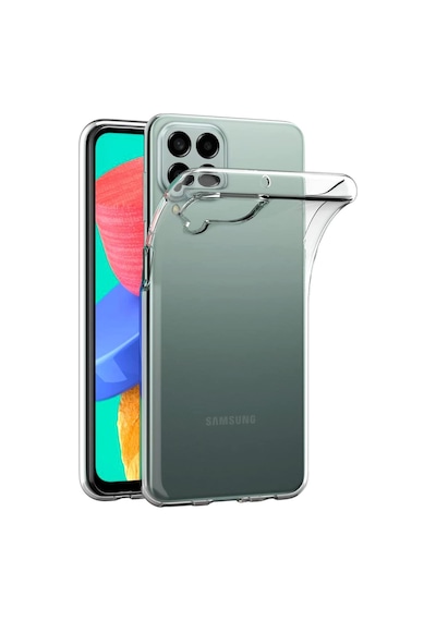 Samsung Galaxy Uyumlu M33 1mm Silikon Şeffaf Kapak