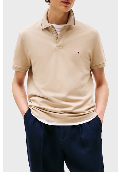 Tommy Hilfiger Erkek Polo Yaka T Shirt Mw0mw38459 Rbt Kum Kum