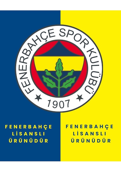 Galatasaray Fenerbahçe Erkek Tribün Lazer Baskılı All Over Baskı Sweat Lacivert