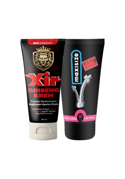 Xir Delaycream 50 Ml + Maxi Size Cream 50 Ml Erkeğe Özel Set