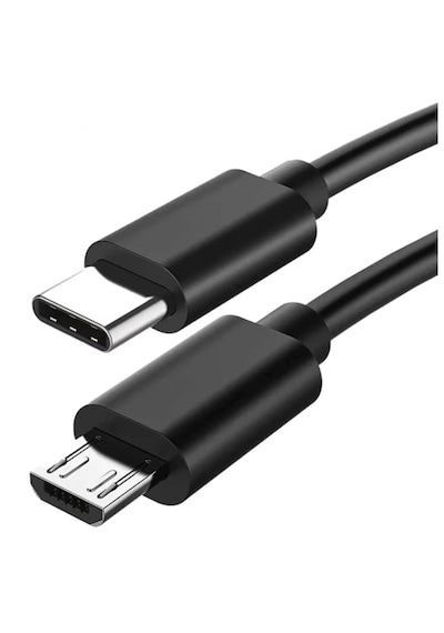 Type-c To Micro Usb Çevirici Dönüştürücü Kablo 80 Cm