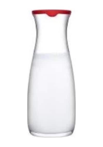 Paşabahçe Surahi 43813 Kırmızı Silikon Kapaklı Karaf 1180 CC