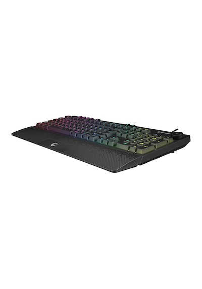 Rampage KB-GX65 SIMULA USB RGB Aydınlatmalı 4 Makro Tuşlu Bilek Destekli Oyuncu Klavye