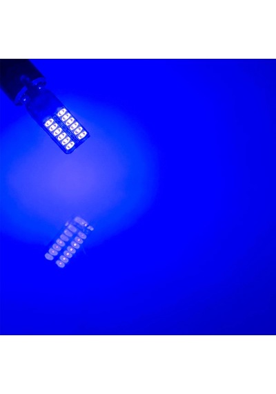 24 Ledli Dipsiz T10 Park Ampulü Mavi Işık 2 Adet 24 Volt