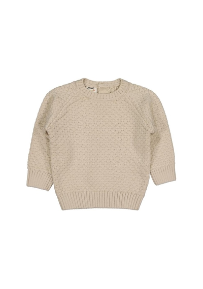 Civil Baby Wılme Örgülü 6-18 Ay Kazak - Bej 9-12 Ay Taş Rengi