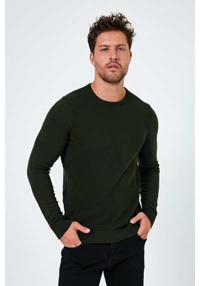 Alexander Gardi Alexandergardı Bisiklet Yaka Regular Fit Kazak E24-eze-03 001