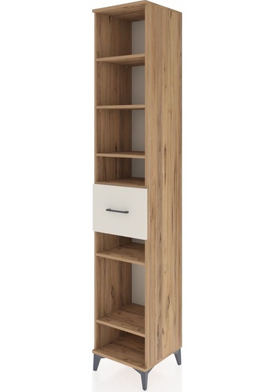 Hyperion Dolap 6 Raflı Tek Çekmeceli 44x44x243 Çam-aytaşı Çam Hyperion Dolap 6 Raflı Tek Çekmeceli 44x44x243 Çam-aytaşı Çam