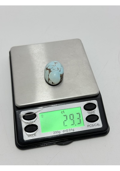 Doğal İran Nişabur Firuze Turkuaz Taşı 29,30 Karat - 5,85 Gram T219