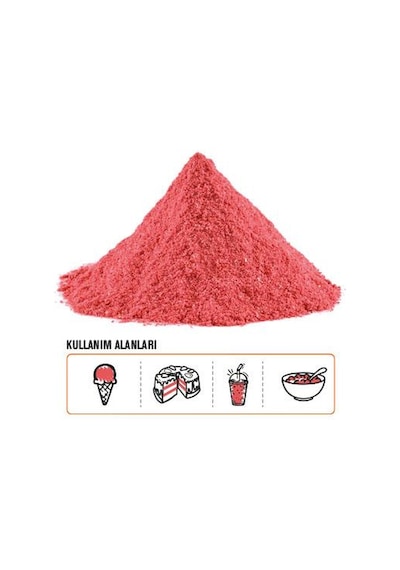 Pol's Freeze Fresh Çilek Tozu 200 G 200 G