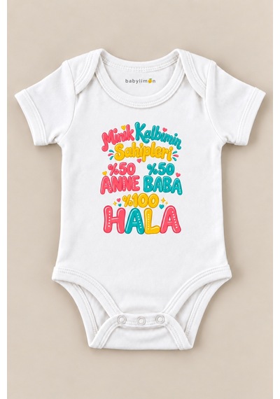 Babylimon Minik Kalbimin Sahipleri %50 Anne %50 Baba %100 Hala Beyaz Kısa Kollu Çıtçıtlı Bebek Zıbını Beyaz - 930661884 Beyaz Babylimon Minik Kalbimin Sahipleri %50 Anne %50 Baba %100 Hala Beyaz Kısa Kollu Çıtçıtlı Bebek Zıbını Beyaz - 930661884 Beyaz