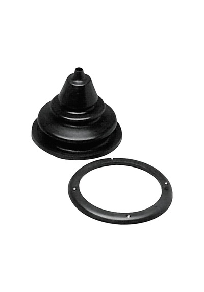 Cable Boot W/Screwed Ring, Ø105Mm, Cut-Out Ø55Mm, Black Siyah