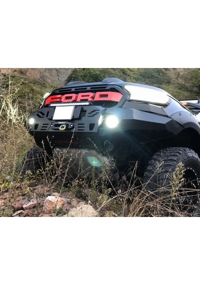 Ford Ranger Uyumlu Yedek Parça Off Road 2012-2021 Çelik Ön Tampon