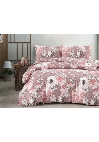 Menderes Home Lanotte Saten Tek Kişilik Nevresim Takımı 1863 Pink