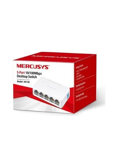 Tp-lınk Mercusys Ms105 5 Port 10/100 Mbps Swıtch