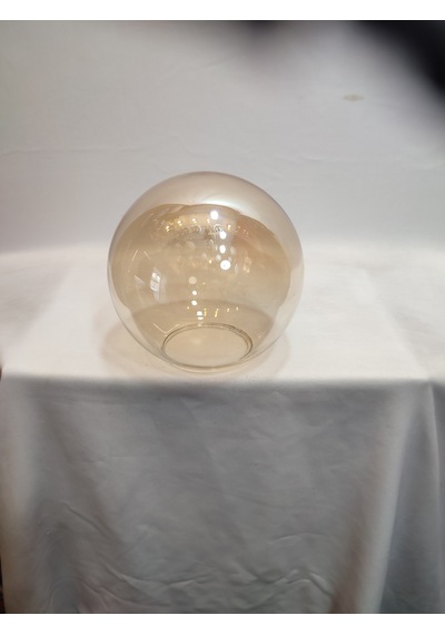 Glob Avize Camı.bal Renkte. Çap:15.00cm-yuva:7.00cm Bal