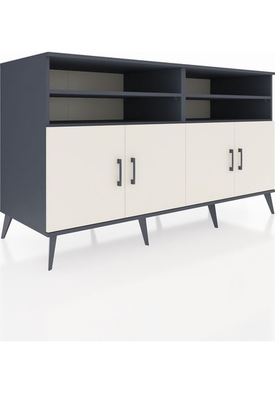 Kronos Konsol 6 Raflı 4 Kapaklı 176x59x99 Antrasit-aytaşı/çam Antrasit-aytaşı/çam Kronos Konsol 6 Raflı 4 Kapaklı 176x59x99 Antrasit-aytaşı/çam Antrasit-aytaşı/çam