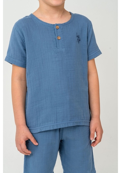 U.s. Polo Assn. Erkek Çocuk Mavi Bermuda Takım 5274-49839 Mavi
