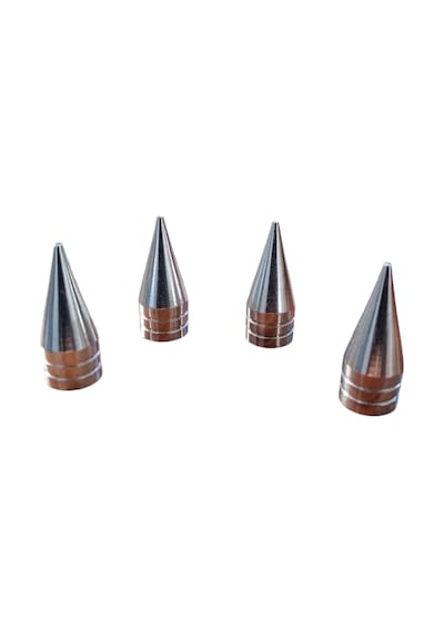 Alüminyum Sivri Sibop Kapağı Krom I 4&amp 39lü 32mm