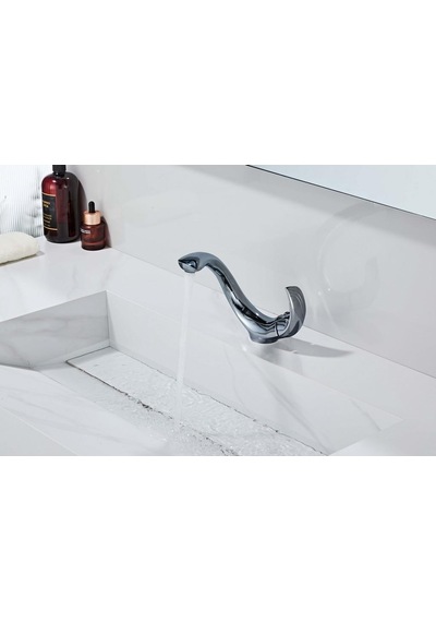 Elıte Kısa Lavabo Bataryası Parlak Parlak-füme Parlak Füme