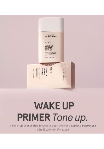 Uzun Süre Kalıcı Ton Eşitleyici Görünüm Sunan Makyaj Bazı Wake Up Primer Tone Up Spf50 Pa