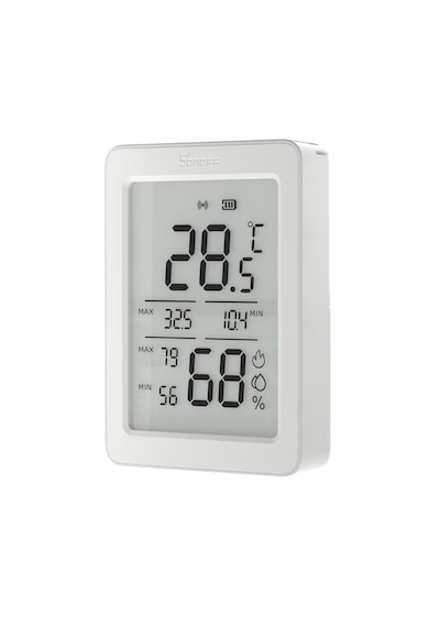 Airguard Lcd Ekranlı Zigbee Akıllı Sıcaklık Ve Nem Sensörü Snzb-02dr2
