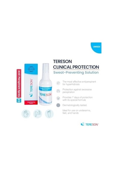 Tr El,ayak, Koltuk Altı Terleme Önleyici Ve Ter Kokusuna Karşı Koruma Antiperspirant Sprey 3x50 Ml