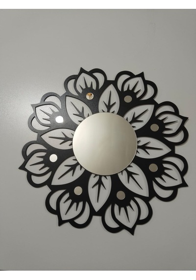 Dekoratif Pleksi Gümüş / Altın Ayna Çok Şık Koridor /salon İçin Gri - Gümüş
