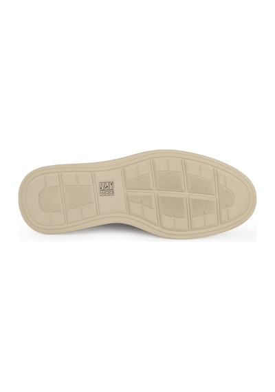 Libero Erkek Loafer Ayakkabı Hakiki Süet Deri Mokasen Penny Bantlı Slip-on Hafif Bej Eva Taban L6020 Vizon