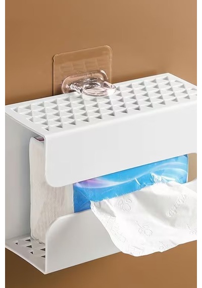 Kendinden Yapışkanlı Çok Amaçlı Mutfak Banyo Yatak Odası Ofis Askı Set 3lü Yapışkanlı Askı Beyaz