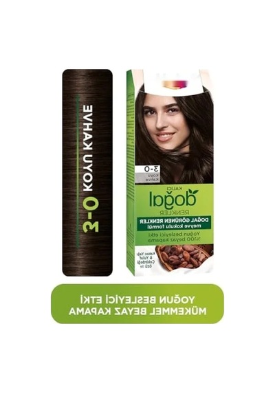 Doğal İçerikli Koyu Kahve Saç Boyası - Kakao Yağı & Yulaf Çekirdeği Özlü 0.20 L